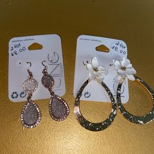 bracelets and earrings